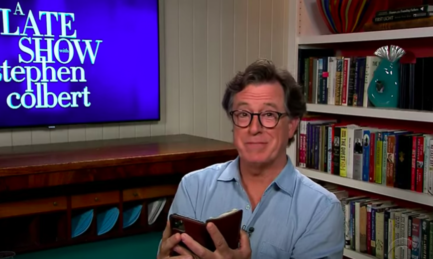 Stephen Colbert roasts Twitter and Jack Dorsey over crypto scam hack