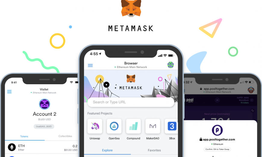 Crypto wallet MetaMask finally launches on iOS and Android, and it supports Apple Pay